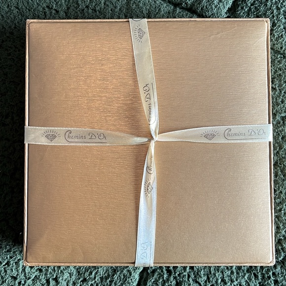 Chemin D’or gold double chain with matching bracelet - Picture 7 of 7